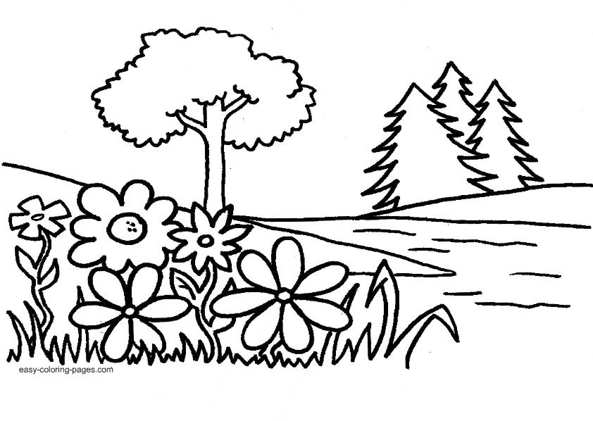 842x598 Outdoor Coloring Pages Outdoor Coloring Pages Eassume Com Outdoor