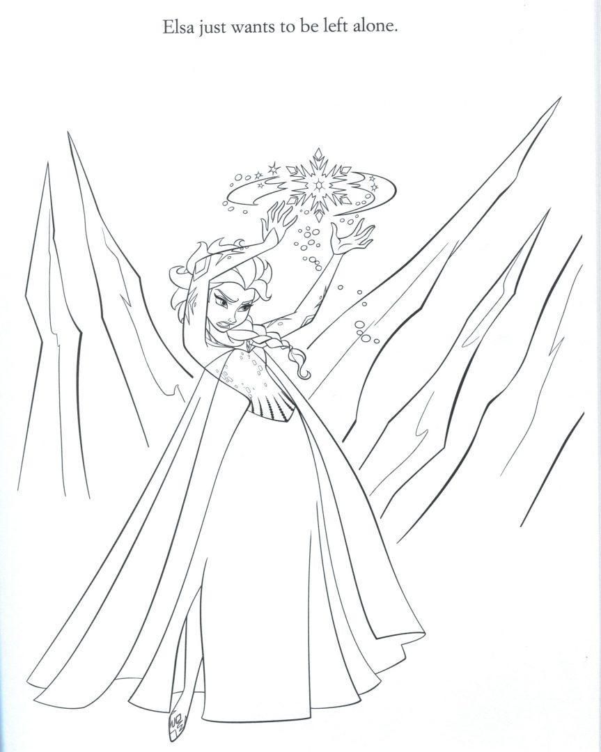 863x1080 Coloring Pages Frozen Elsa Let It Go Coloring Page Fun