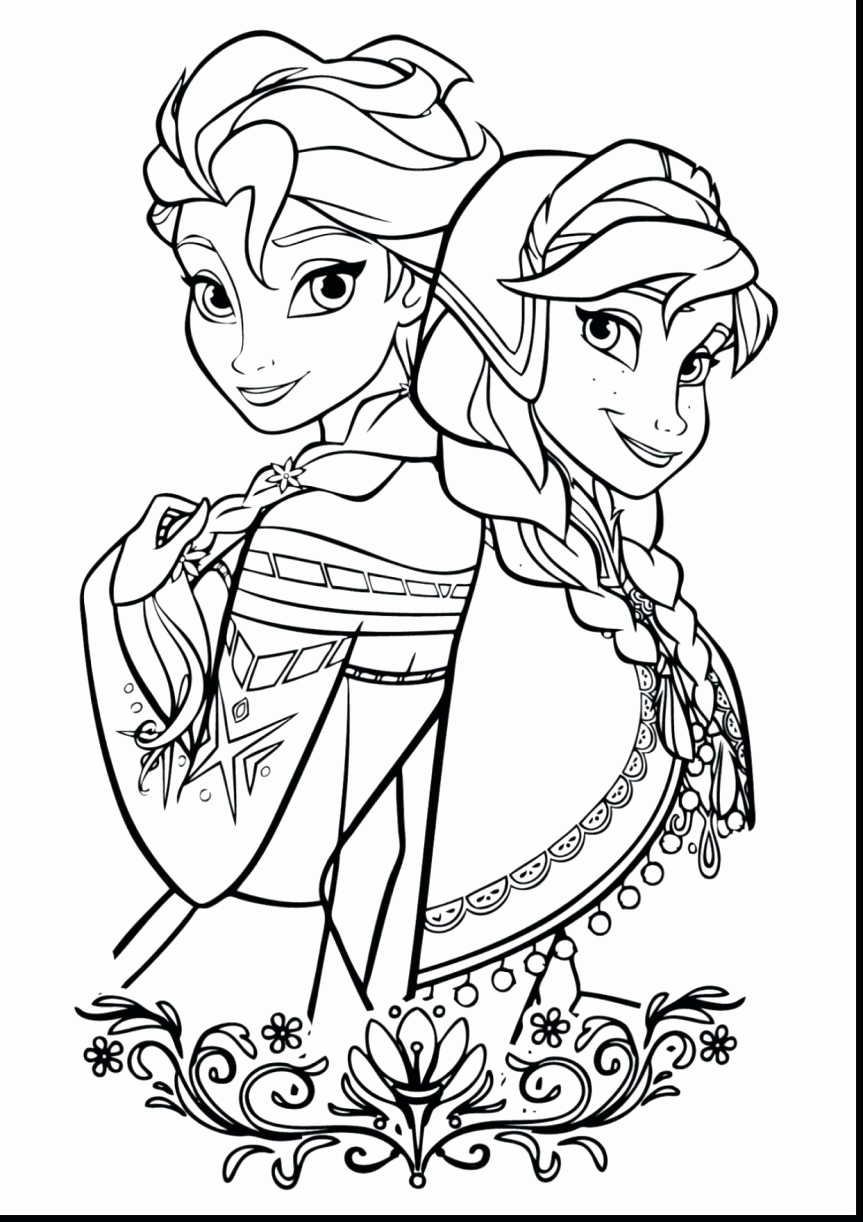 863x1222 Frozen Coloring Pages Just Anna Elsa Let It Go Games A4 Printable