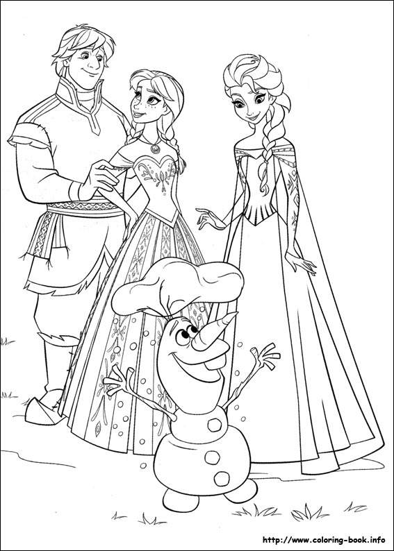 567x794 Frozen Coloring Pages On Coloring