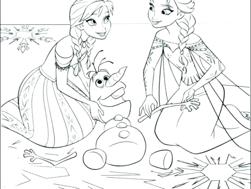 970x728 Coloring Pages From Frozen Frozen Coloring Pages Elsa Let It Go