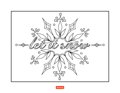 396x306 Let It Snow Coloring Pages 35 Christmas Coloring Pages For Kids