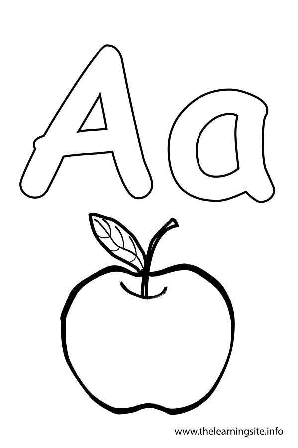 599x899 Letter A Coloring Pages