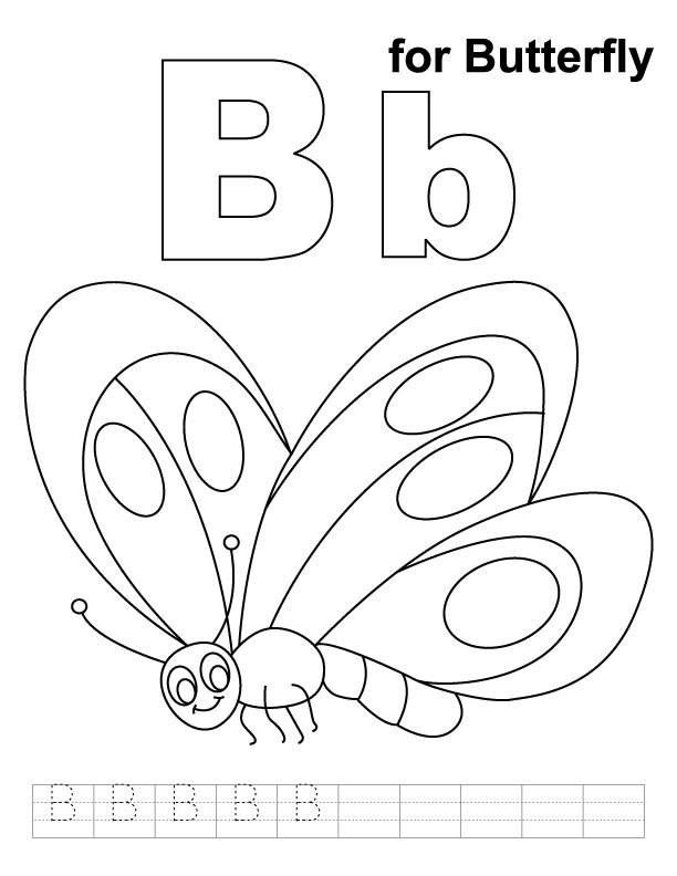 612x792 Letter B Coloring Pages Fresh Letter B Coloring Pages Printable Az
