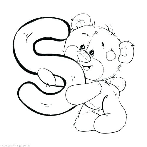 500x500 Letter S Coloring Sheets Printables Alphabet Letter Coloring Pages