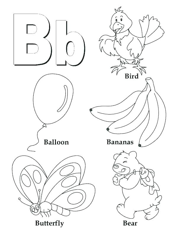 612x792 Letter A Coloring Pages For Toddlers Letter C Coloring Pages