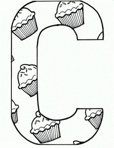 231x300 Mejores 10 De Letter C Coloring Pages En