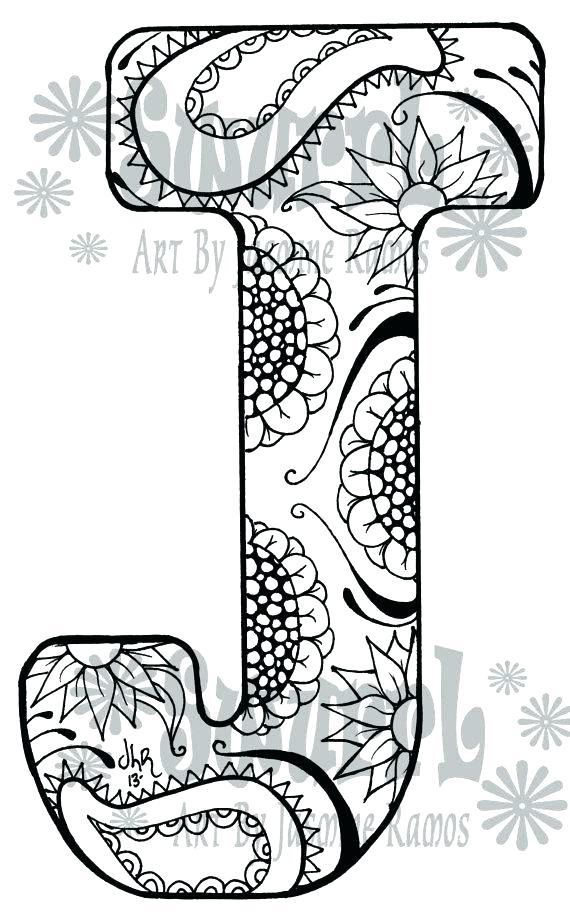 570x916 J Coloring Pages J Coloring Pages J Coloring Page Letter J