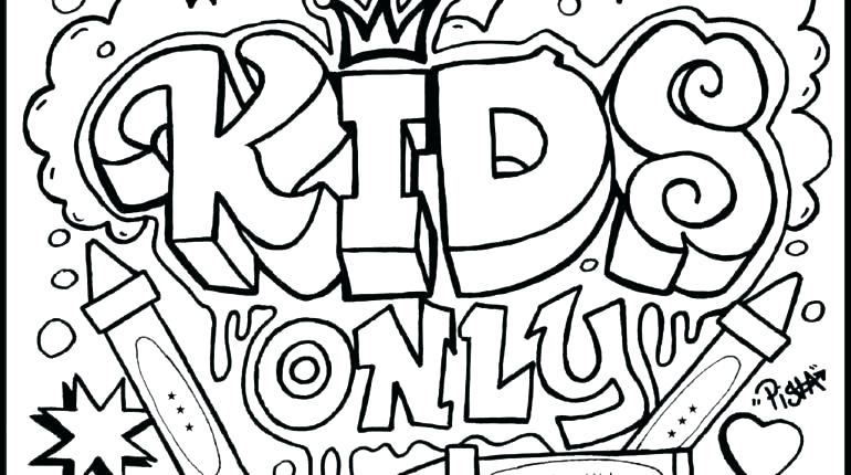 770x430 Bubble Letter Coloring Pages Bubble Letter Coloring Pages Bubble