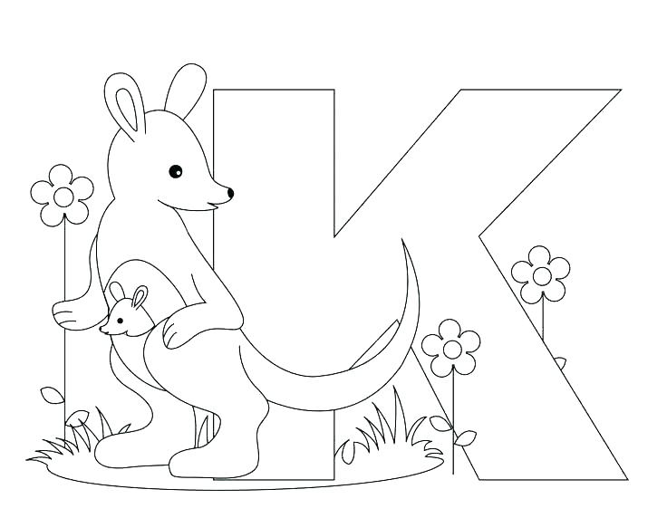 736x572 Letter K Coloring Page Letter D Coloring Pages Free