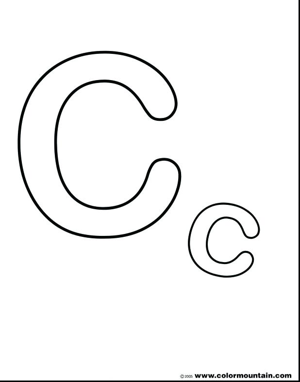 618x787 Letter C Coloring Pages Printable