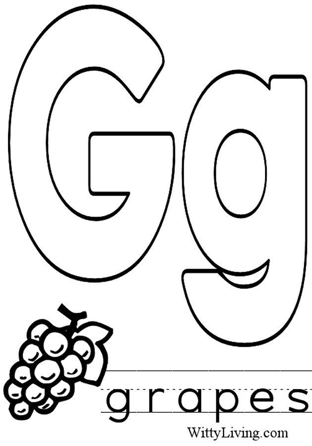 630x900 Letter G Coloring Pages Fresh 17 Best Alaphbet Images