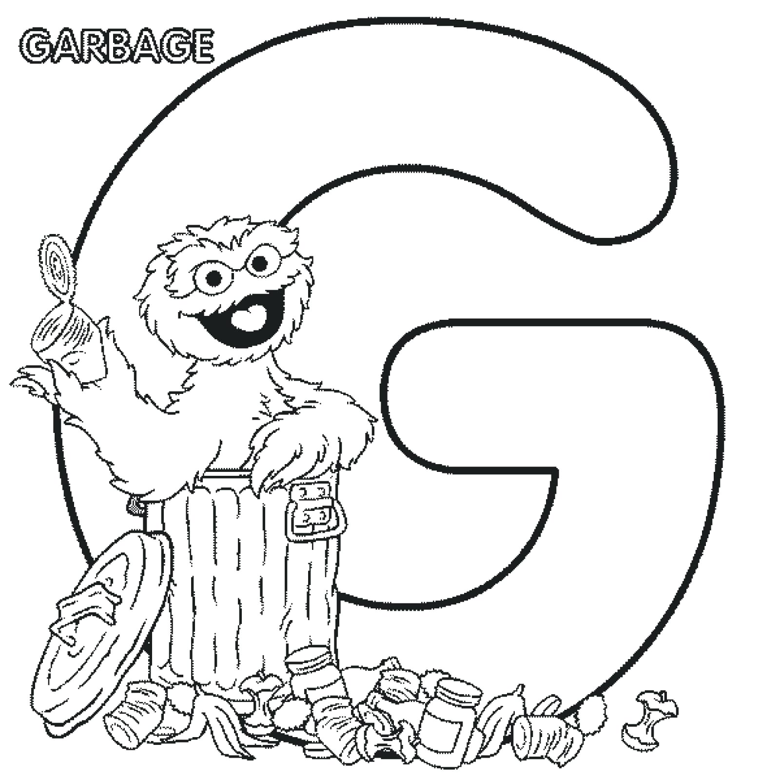 1600x1600 Delivered Letter G Coloring Page Is For Ghost Free Printable Pages