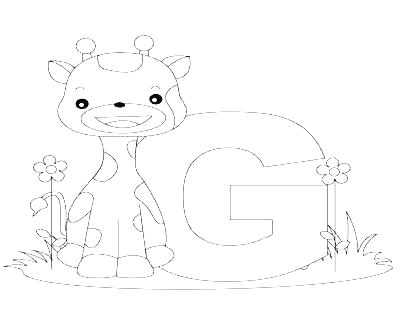 400x322 Letter G Coloring Pages Preschool Alphabet Coloring Pages Alphabet