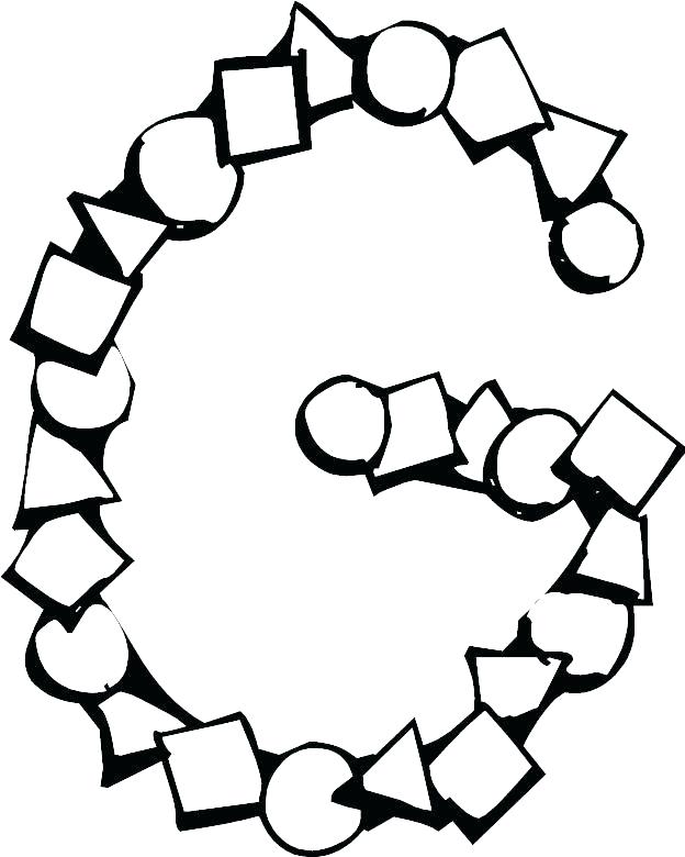 624x780 G Coloring Pages