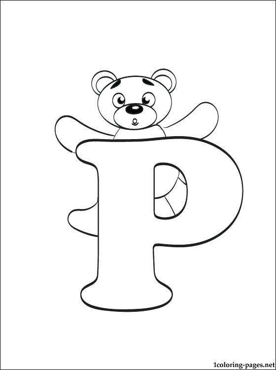 560x750 Ideas Letter P Coloring Pages And Letter P Coloring Page 63 Letter