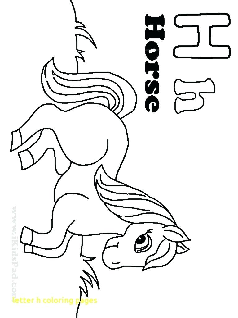 768x1024 Growth Letter H Coloring Sheet Pages With Page Center Alphabet