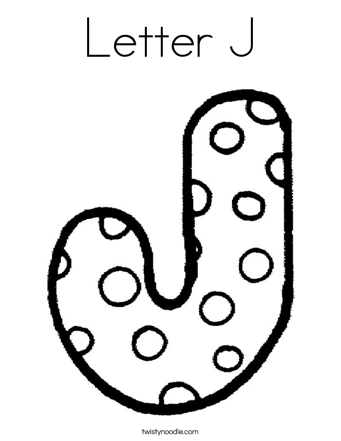 685x886 Letter J Coloring Pages