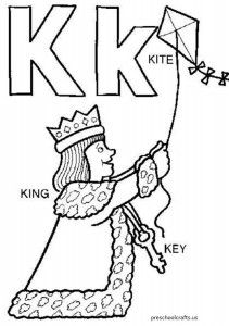 211x300 Mejores 22 De Letter K Coloring Pages En