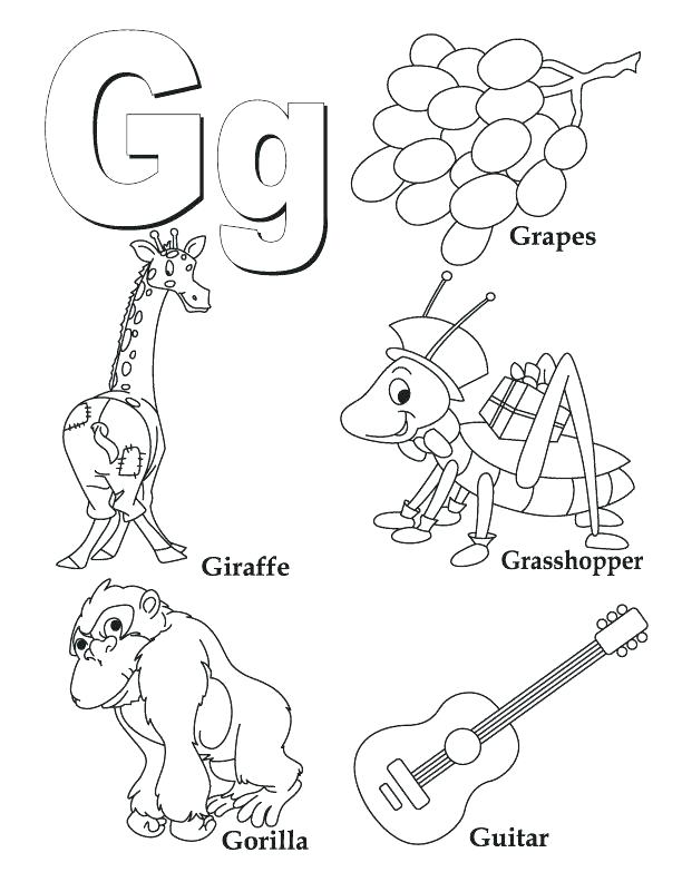 612x792 Letter H Coloring Pages Pin By On Work Animal Another My A To Z