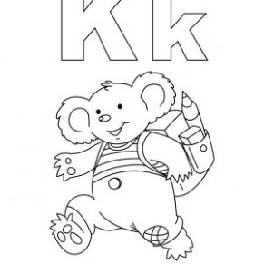 291x291 Letter K Coloring Pages For @ Just Coloring