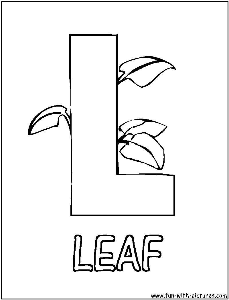 800x1050 Letter L Coloring Pages For Preschoolers