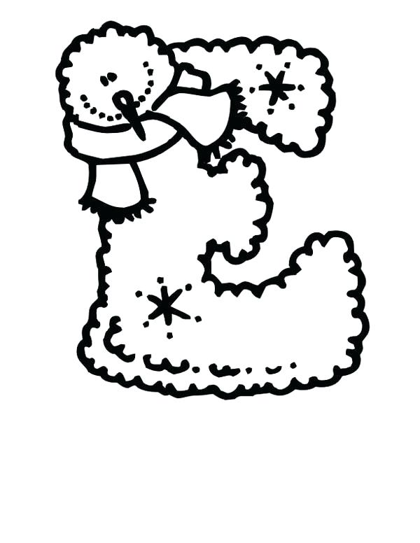 600x776 Letter E Coloring Pages Preschool Learning Letter E Coloring Page