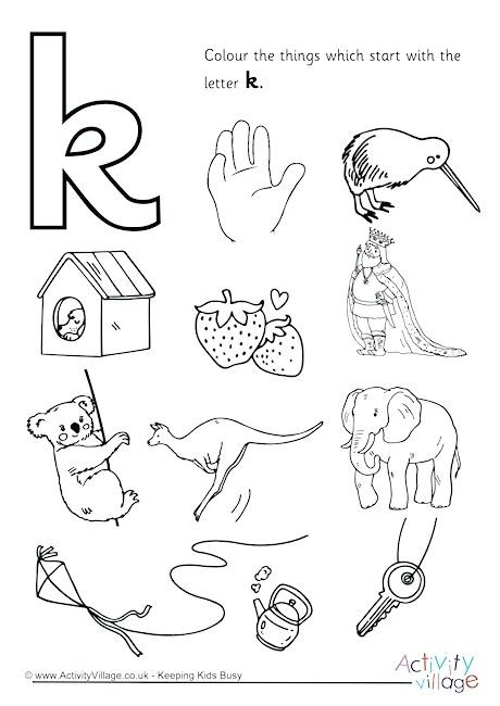 Letter N Coloring Page