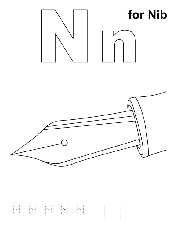 580x750 Coloring Pages Little Bunny Series Letter N Coloring Page Letter T