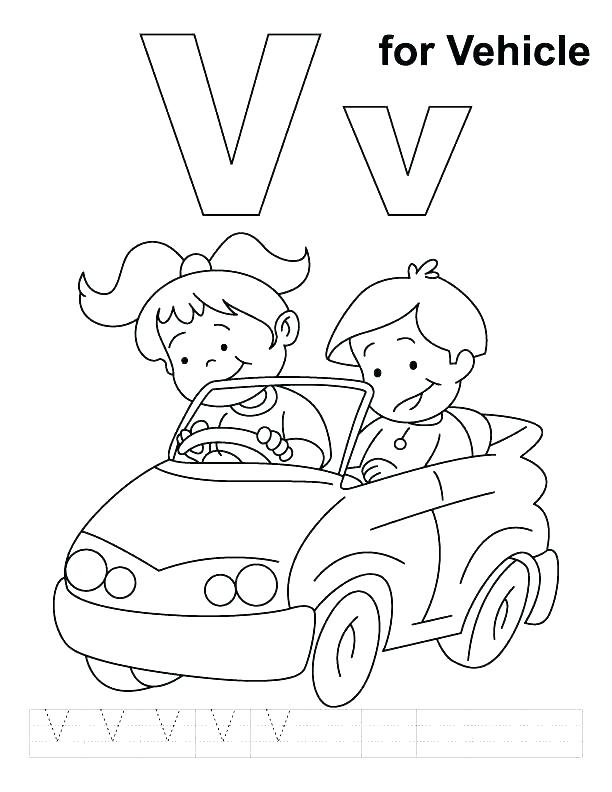 612x792 Coloring Letter