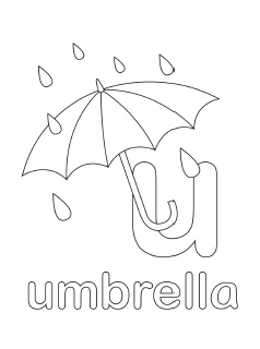 238x320 Alphabet Coloring Pages