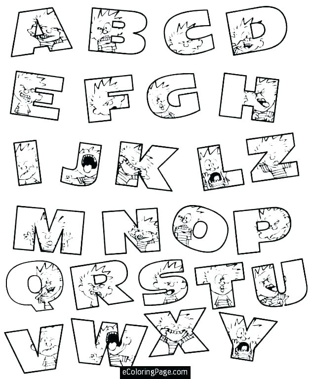 Letter R Coloring Pages