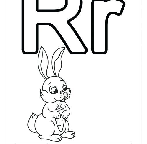 509x500 Letter R Coloring Page Medium Size Of Letter R Coloring Page Sheet