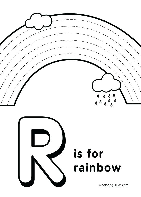 564x790 Letter R Coloring Pages For Toddler Preschoolers F Murs