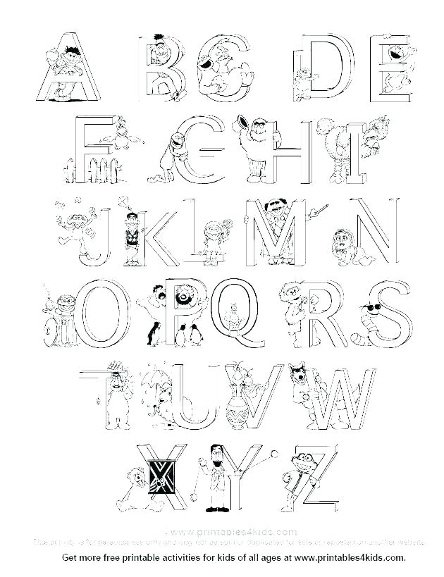 Letter S Coloring Pages Preschool