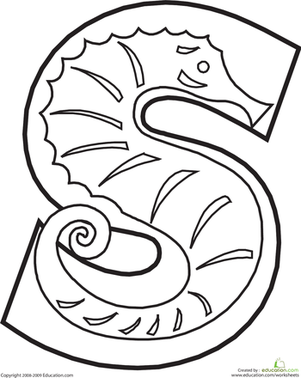 301x378 Letter S Worksheet