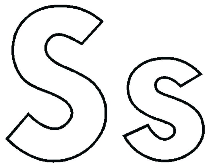 728x582 Letter S Coloring Sheets Preschool Medium Size Of Letter E