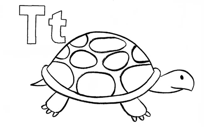 650x405 Coloring Pages For Letter T ~ Top Coloring Pages