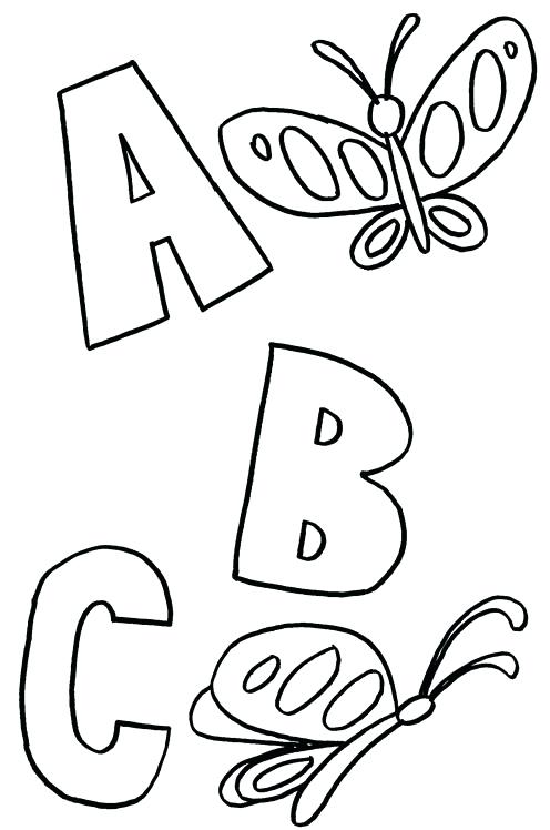 Letter T Coloring Pages Printable