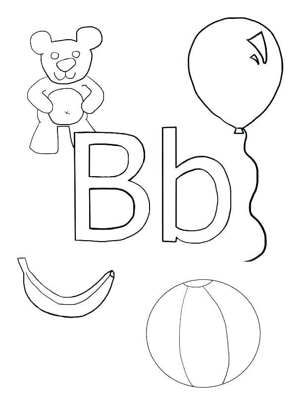 Letter U Coloring Page