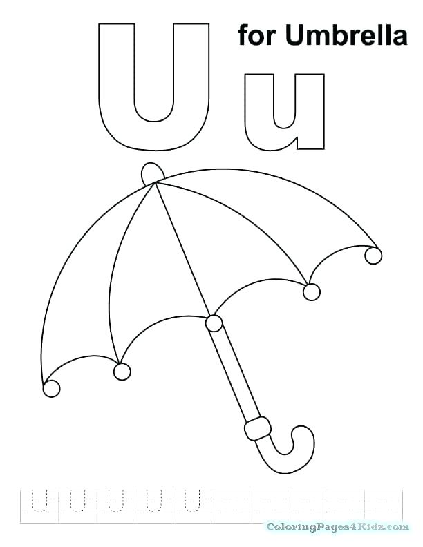 612x792 Animal Alphabet Coloring Pages Letter U Coloring Pages Alphabet