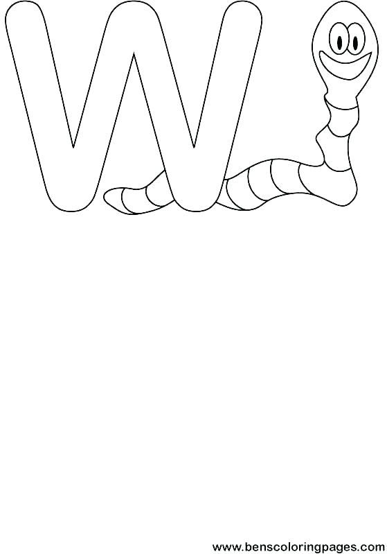 559x799 W Coloring Page Letter A Coloring Pages W Coloring Page Fun Letter