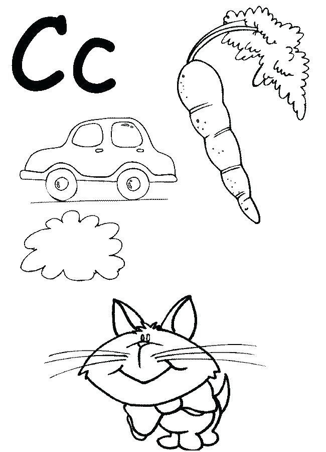 650x900 Preschool Coloring Pages Alphabet