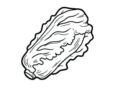 400x322 Lettuce Coloring Page Lettuce Coloring Page Hamburger Coloring