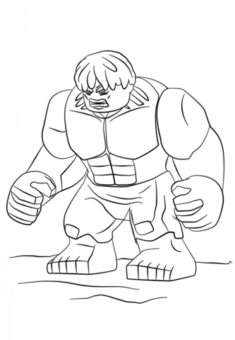 333x480 Lego Hulk Coloring Page Free Printable Coloring Pages Lego Hulk