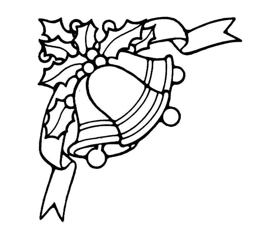 912x842 Free Printable Bell Coloring Pages For Kids
