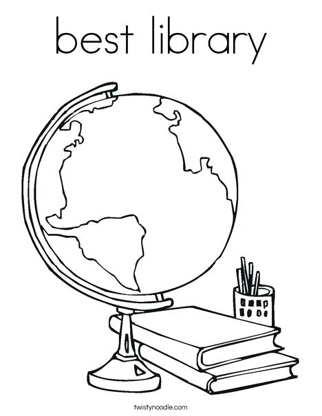 468x605 Librarian Coloring Page Elephant And Coloring Pages Library