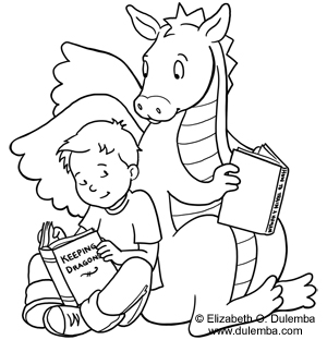 300x312 Dulemba Coloring Page Tuesday