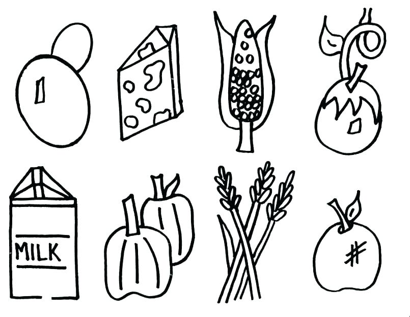 805x622 Plate Coloring Page Coloring Page Plate Coloring Page My Plate