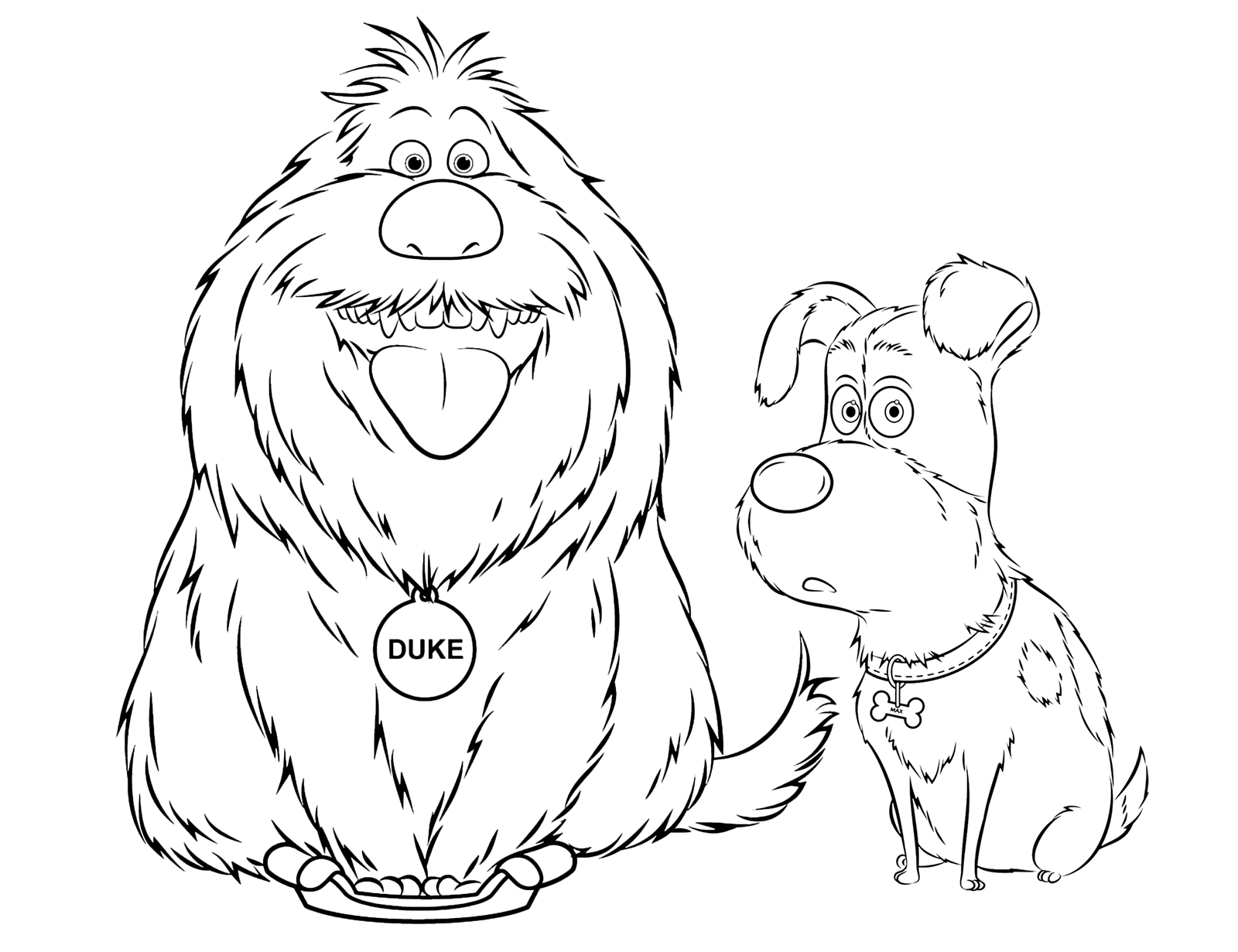 Life Of Pets Coloring Pages